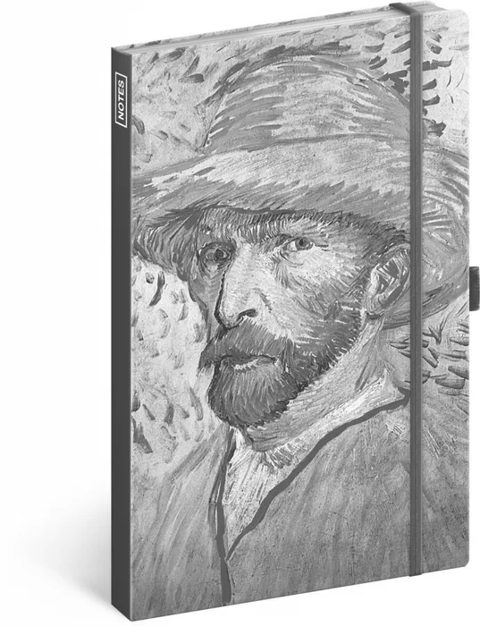 Hlavný obrázok produktu Notes Vincent van Gogh, linkovaný, 13 × 21 cm