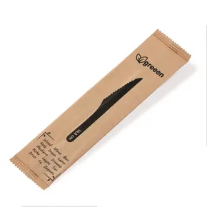 Nôž drevený 16,5cm jednotlivo balený [100 ks]