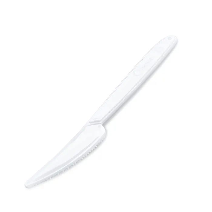 Hlavný obrázok produktu Nůž (PP) znovu použitelný bílý 18,5cm [50 ks]