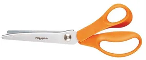 Nožnice entlovacie, 23 cm, FISKARS Classic, oranžové