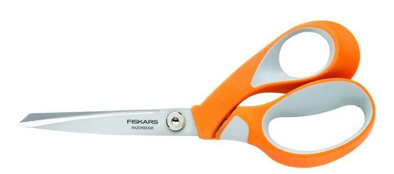 Hlavný obrázok produktu Nůžky krejčovské, 21 cm, FISKARS "RazorEdge Softgrip", oranžové