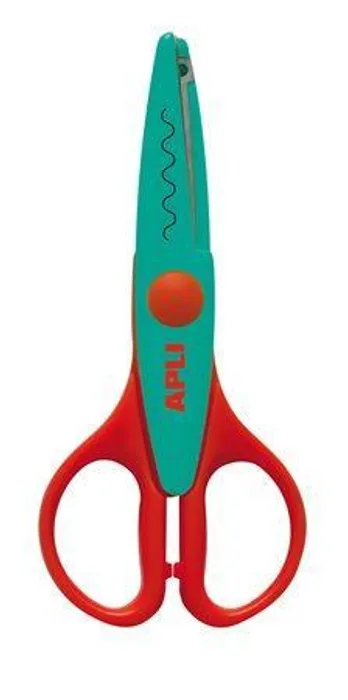 Hlavný obrázok produktu Nůžky, ozdobné, 13 cm, APLI, tyrkysové