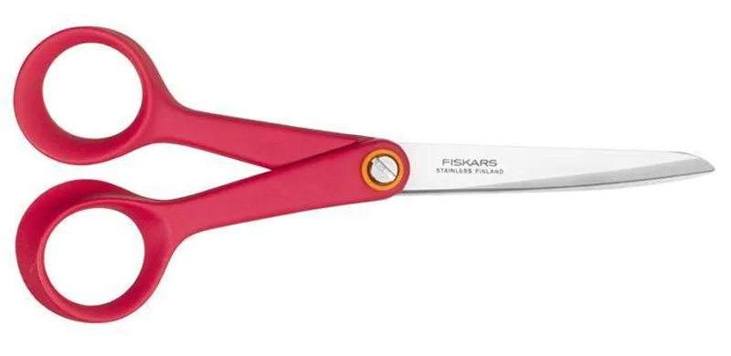 Hlavný obrázok produktu Nůžky univerzální, 17 cm, FISKARS "Inspiration", malinové
