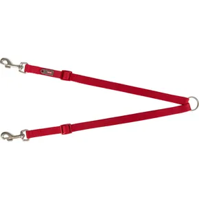 Nylonová rozdvojka PREMIUM, červená XS-S: 40-70 cm / 10 mm