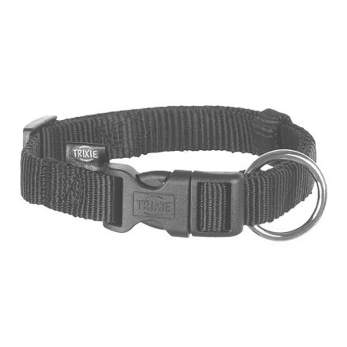 Hlavný obrázok produktu Nylonový obojek CLASSIC - černá M-L:35-55cm/20mm
