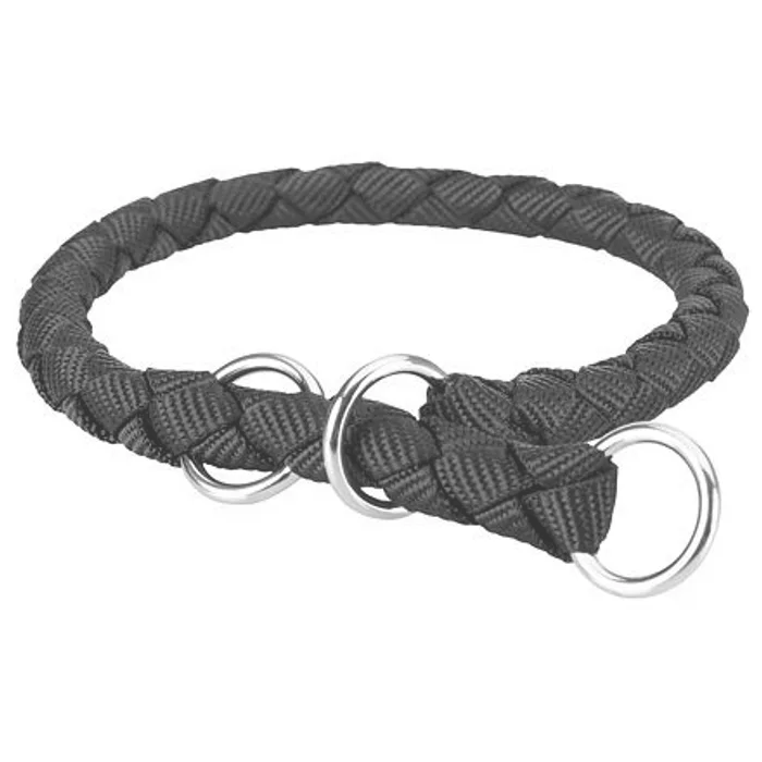 Hlavný obrázok produktu Nylonový obojek kulatý CAVO - černý L:47-55cm/18mm
