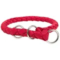 Ďalší obrázok produktu Nylonový obojok okrúhly CAVO - červená M-L:43-51cm/18mm