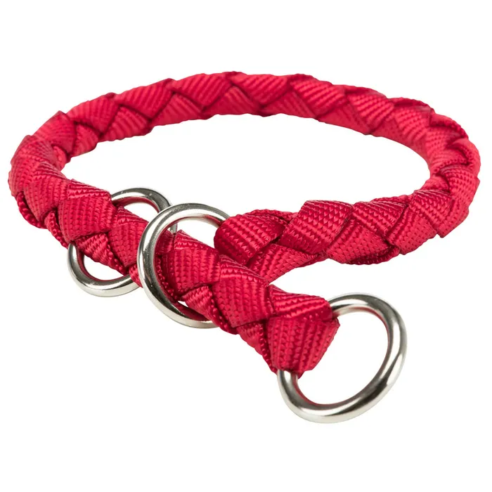 Hlavný obrázok produktu Nylonový obojek kulatý CAVO - červená S:30-36cm/12mm