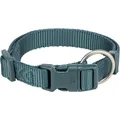 Nylonový obojok PREMIUM, petrolejováL-XL:40-65cm/25mm