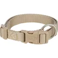 Nylonový obojok PREMIUM, pieskováL-XL:40-65cm/25mm