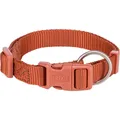Nylonový obojok PREMIUM, hrdzaváL-XL:40-65cm/25mm
