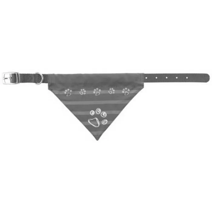 Hlavný obrázok produktu Nylonový obojek se šátkem - modrý indigo S-M:30-38cm/20mm