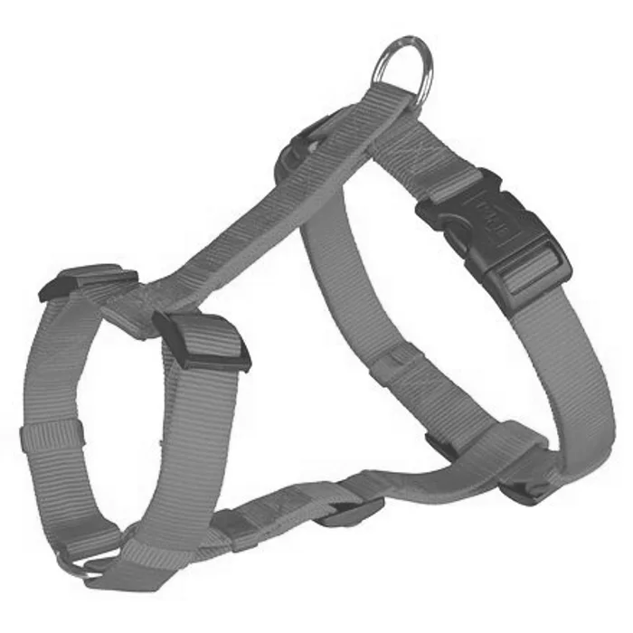 Hlavný obrázok produktu Nylonový postroj CLASSIC - červená S-M:hruď:40-65cm/15mm