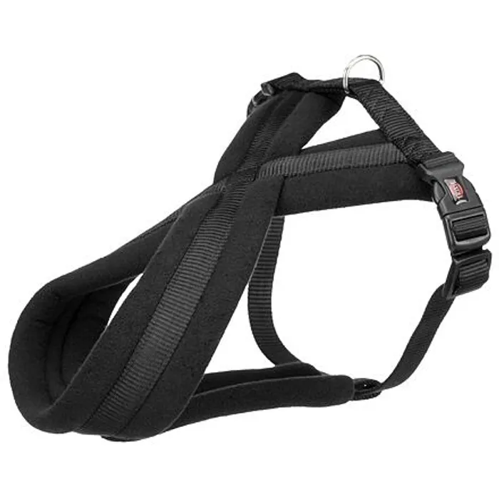 Hlavný obrázok produktu Nylonový postroj PREMIUM podšitý - černá L:hruď:60-100cm/25mm