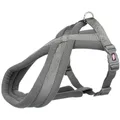 Ďalší obrázok produktu Nylonový postroj PREMIUM podšitý - grafit XS-S: hruď: 30-55cm/15mm