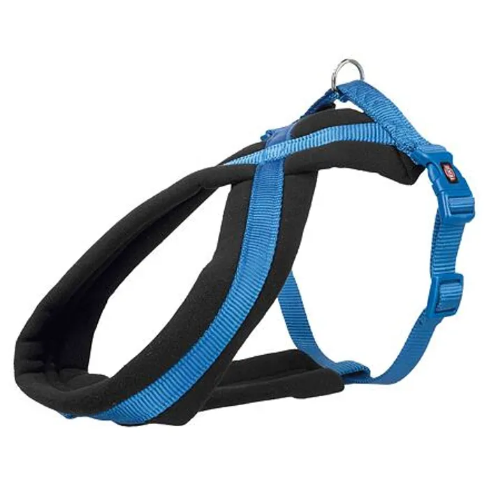 Hlavný obrázok produktu Nylonový postroj PREMIUM podšitý - královská modrá L:hruď:60-100cm/25mm
