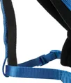 Ďalší obrázok produktu Nylonový postroj PREMIUM podšitý - kráľovská modrá M: hruď: 45-80cm/25mm