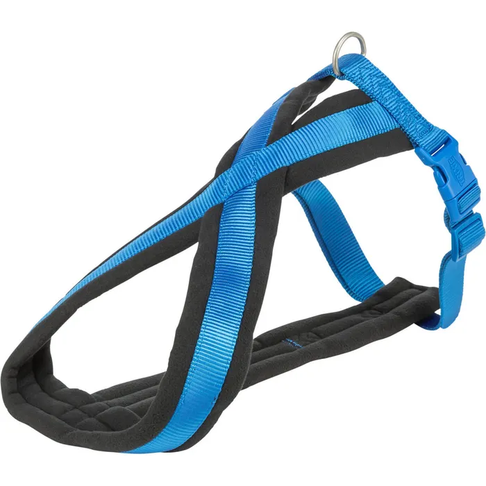 Hlavný obrázok produktu Nylonový postroj PREMIUM podšitý - královská modrá S:hruď:35-50cm/20mm