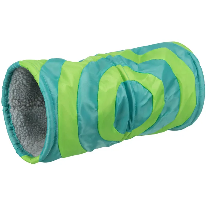 Hlavný obrázok produktu Nylonový tunel pro malá zvířata 15 x 35 cm šedo/zelený