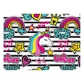 Obal PP s patentkou A4, Magic Unicorn