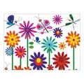 Obal PP s patentkou A4, Spring Flowers