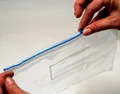 PVC obal A4 so zipsom F56