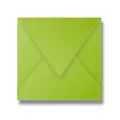 Obálka Clairefontaine, 165 x 165 mm, zelená, 20 ks