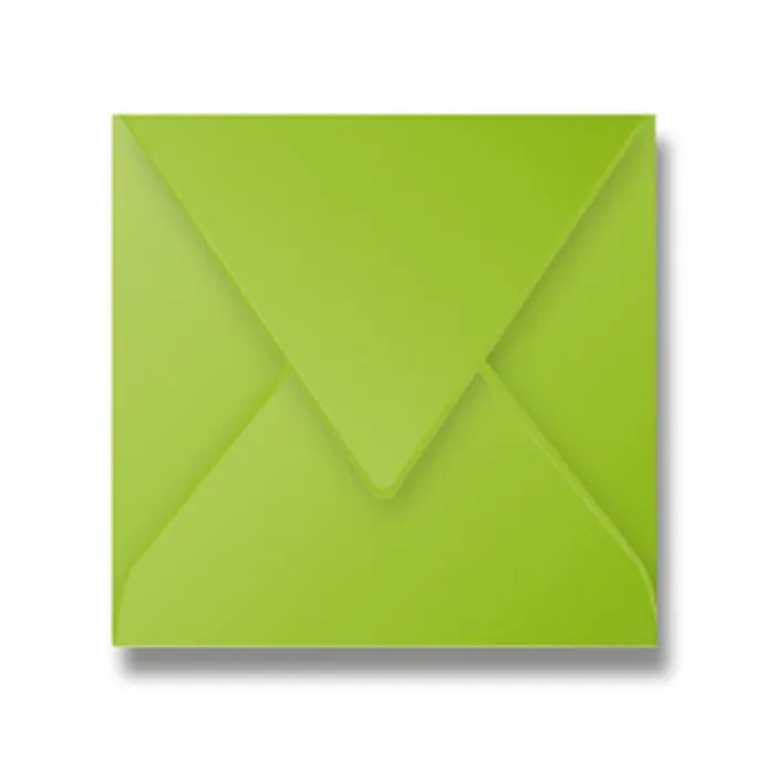 Hlavný obrázok produktu Obálka Clairefontaine, 165 x 165 mm, zelená, 20 ks