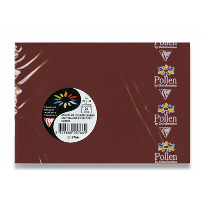 Hlavný obrázok produktu Obálka Clairefontaine, C6, hnědá, 20 ks