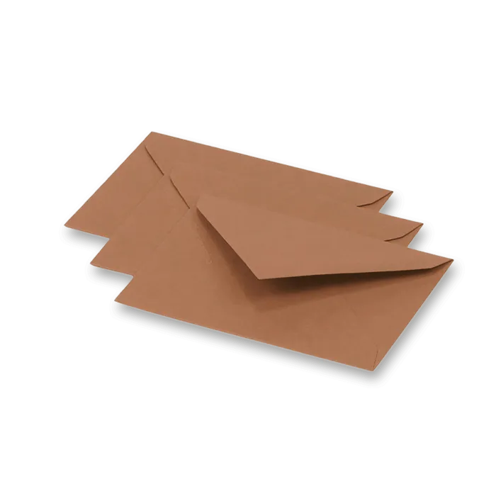 Hlavný obrázok produktu Obálka Clairefontaine Kraft 75 x 100 mm, 20 ks