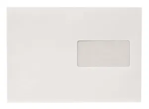 Obálka, LC5, samolepiaca, s okienkom vpravo, 162 x 229 mm, VICTORIA