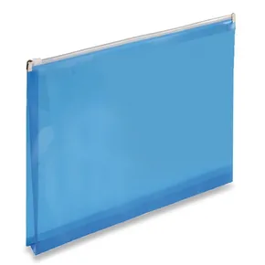 Obálka so zipsom A4 Opaline modrá