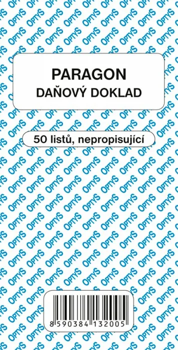 Hlavný obrázok produktu Obchodní paragon, 50 listů 1320