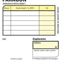 Ďalší obrázok produktu Obchodný bloček, samopropisovací, 7,5 x 9,5 cm 1100
