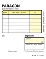 Ďalší obrázok produktu Obchodní paragon, samopropisovací, 7,5 x 9,5 cm 1100