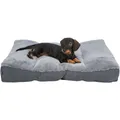 Obdĺžnikový vankúš LIANO, sivý 100 x 75 cm