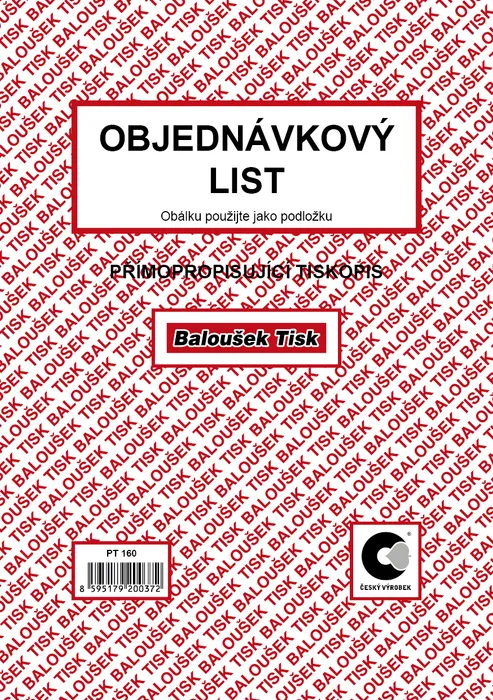 Hlavný obrázok produktu Objednávka A5 SP PT160