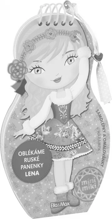 Hlavný obrázok produktu Oblékáme ruské panenky LENA - omalovánky
