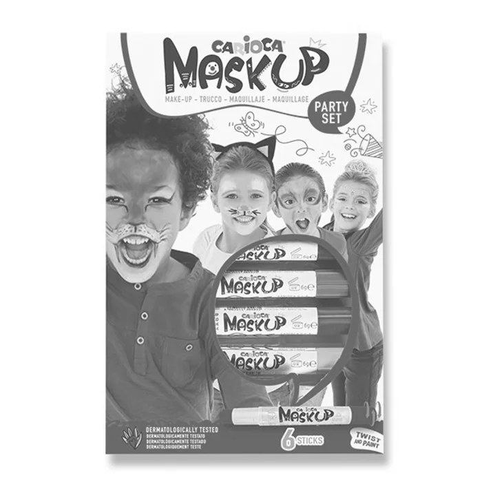 Hlavný obrázok produktu Obličejové barvy Carioca Mask Up 6 barev