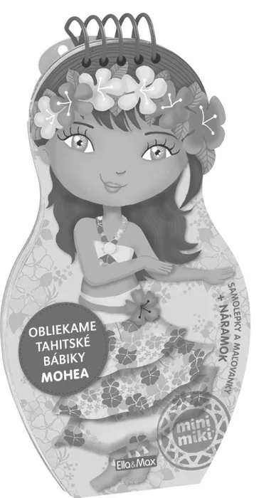 Hlavný obrázok produktu Obliekame tahitské bábiky MOHEA – Maľovanky