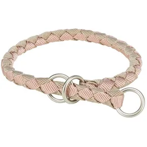 Obojek CAVO kulatý polostahovací, tělová/písková XS-S: 25-31cm/ o12mm