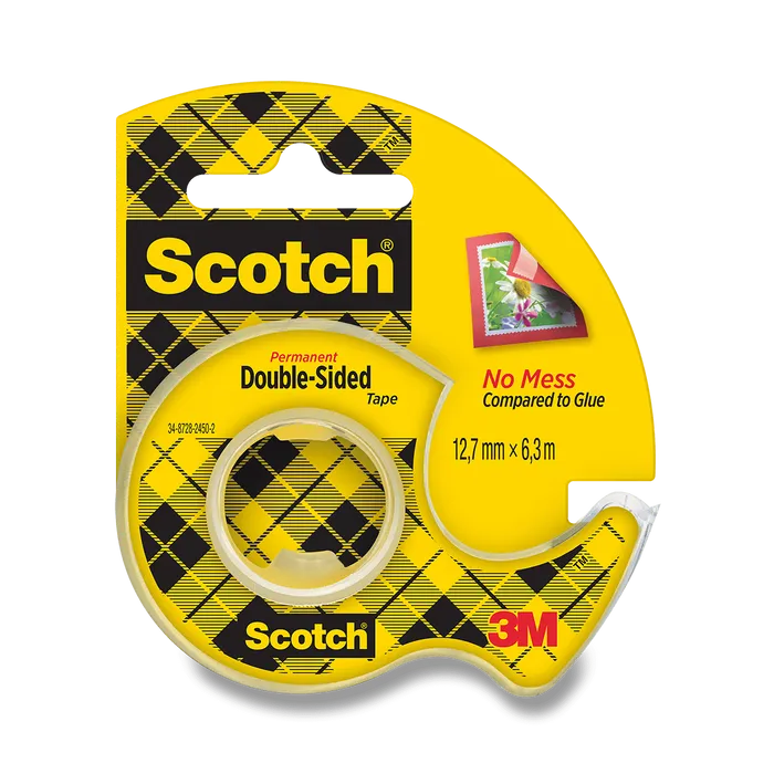 Hlavný obrázok produktu Oboustranná lepicí páska 3M Scotch Double 12 mm x 6,3 m