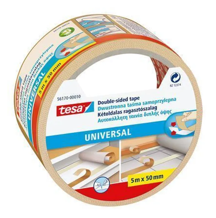 Hlavný obrázok produktu Oboustranná páska, 50 mm x 5 m, TESA, "PP 56170"