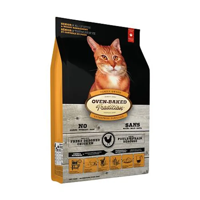 Hlavný obrázok produktu OBT Senior/Weight Management Cat Chicken 4,54 kg