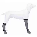 Ďalší obrázok produktu Ochranná silikónová ponožka, šedá S: 6 cm/30 cm, napr. Jack Russel teriér