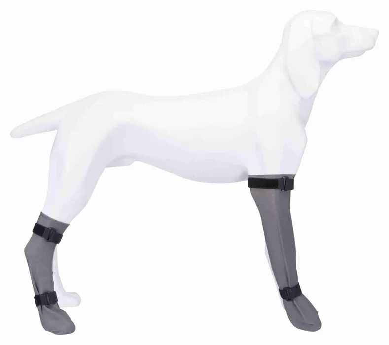 Hlavný obrázok produktu Ochranná silikonová ponožka, šedá XL: 12 cm/45 cm, např. německý ovčák
