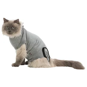 Ochranné body pre mačky, S-M, 32-36 cm, sivá