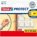 Ďalší obrázok produktu Ochranné nárazníky Protect® 57899, biela, 10 mm x 10 mm TESA