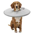 Ďalší obrázok produktu Ochranný mäkký golier "disk", M: 38-42 cm/21,5 cm, polyester/pena, sivá