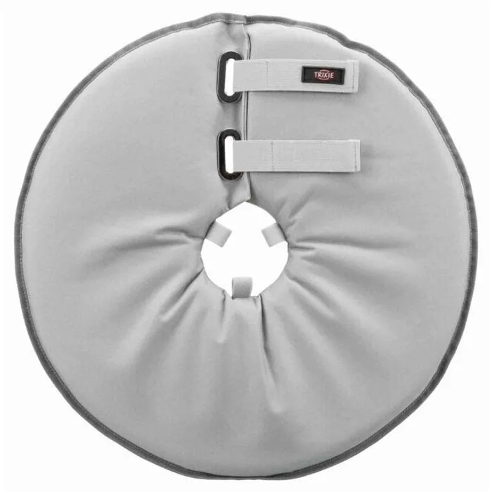 Hlavný obrázok produktu Ochranný měkký límec "disk", S: 30-34 cm/19,5 cm, polyester/pěna, šedá